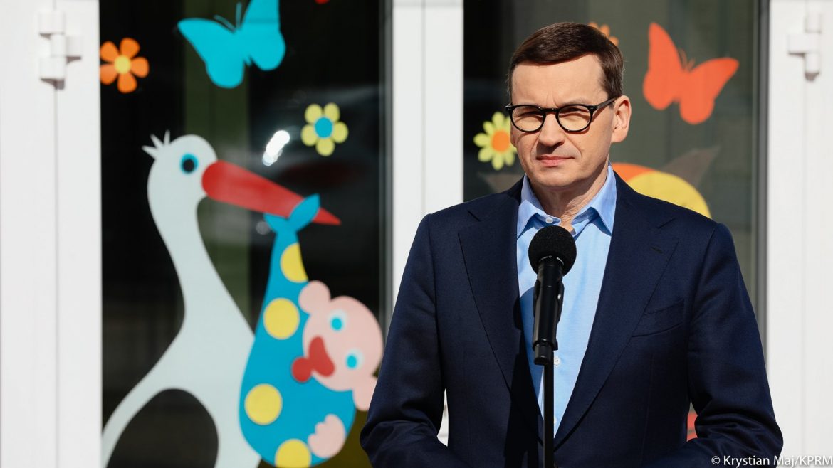 morawiecki i bocian fot. kancelaria premiera