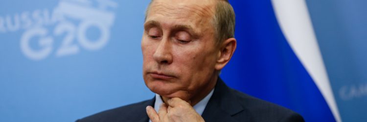 Vladimir Putin na szczycie G20 w 2013 roku w St Petersburgu. Fot. Gil Corzo / Shutterstock.com