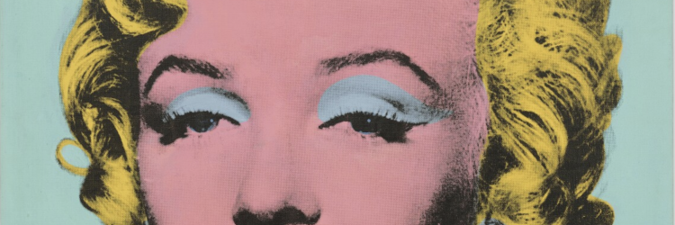 Andy Warhol ‘Shot Sage Blue Marilyn’, portret Marilyn Monroe