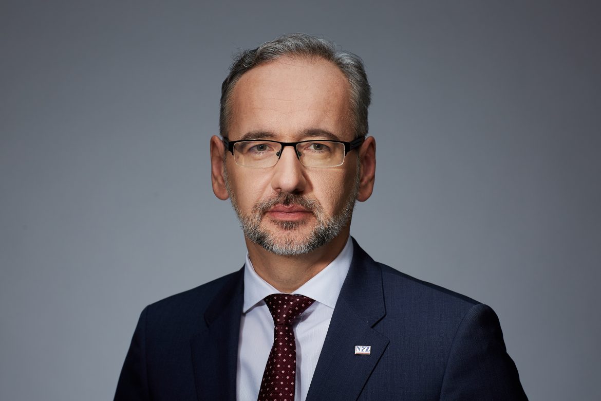 Adam Niedzielski, minister zdrowia