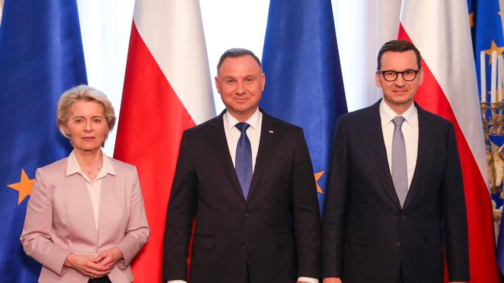 Wizyta przew. KE w Polsce, fot. Twitter Kancelarii Prezesa Rady Ministrów