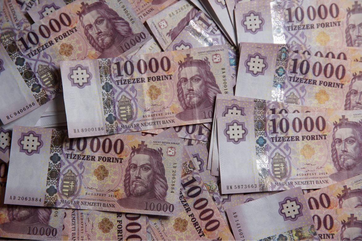 historyczny spadek węgierskiego forinta, fot. Shutterstock