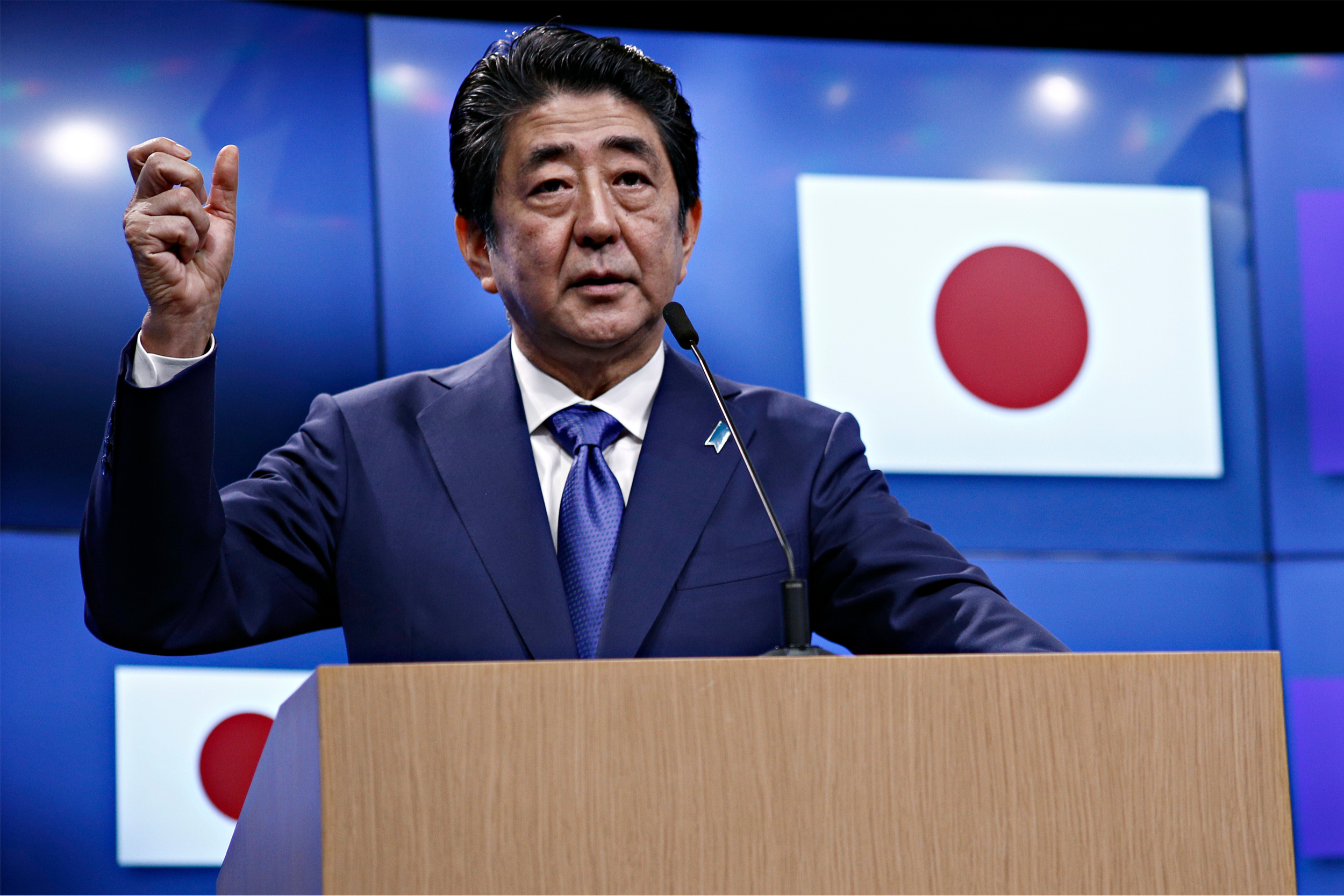 Shinzo Abe, były premier Japonii
