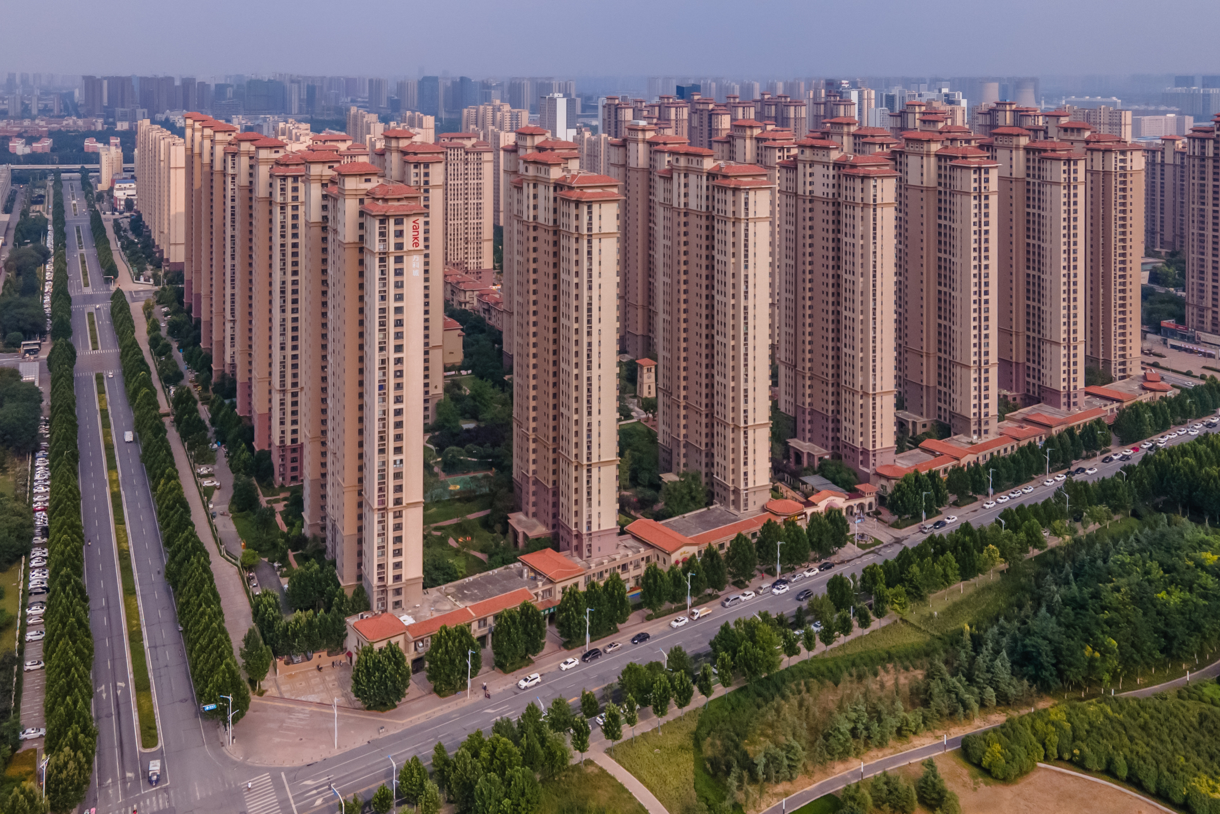 Zhengzhou, Chiny, rynek nieruchomości, kredyty fot. Shutterstock