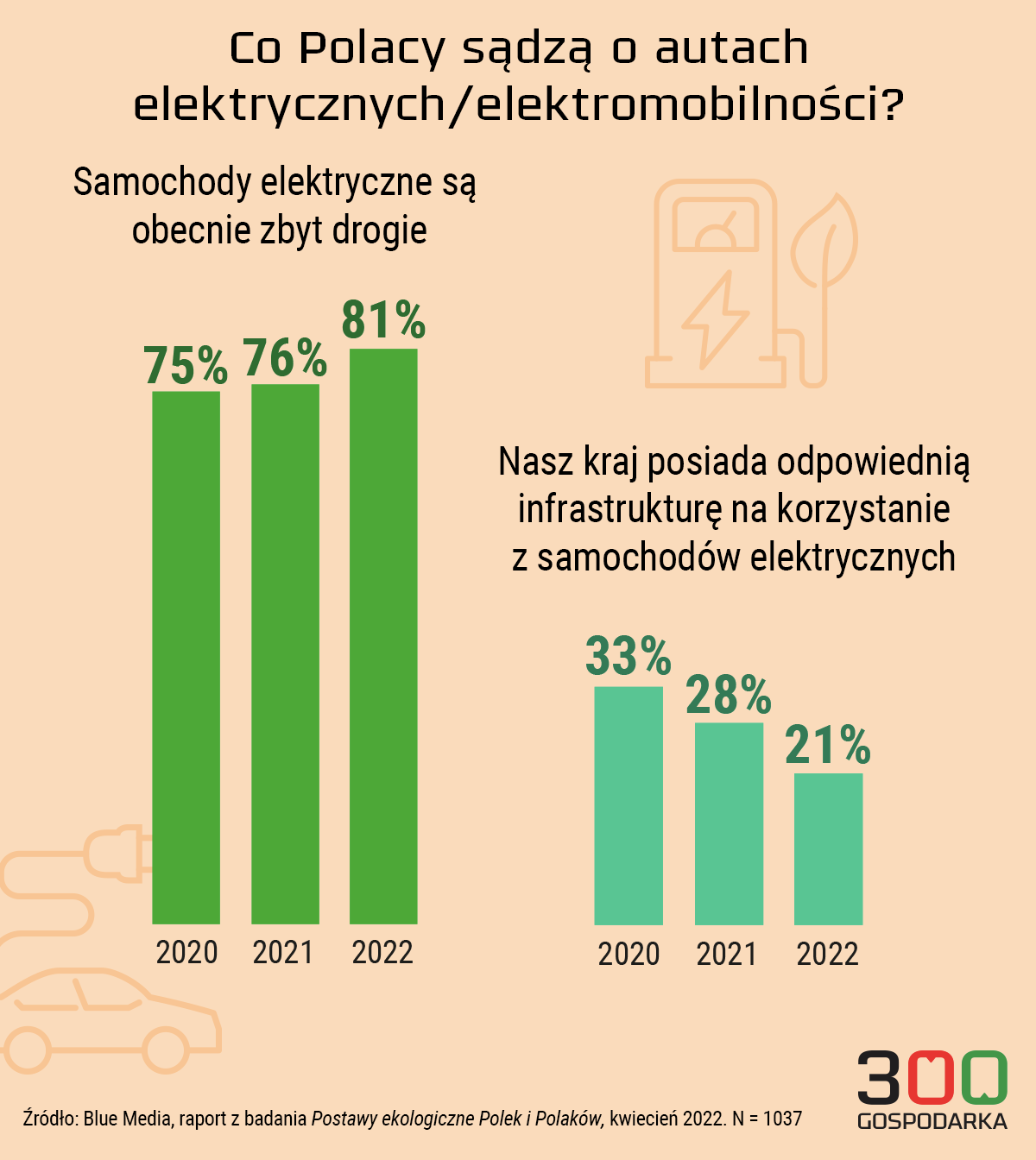 Co Polacy sądzą o autach elektrycznych i elektromobilności?