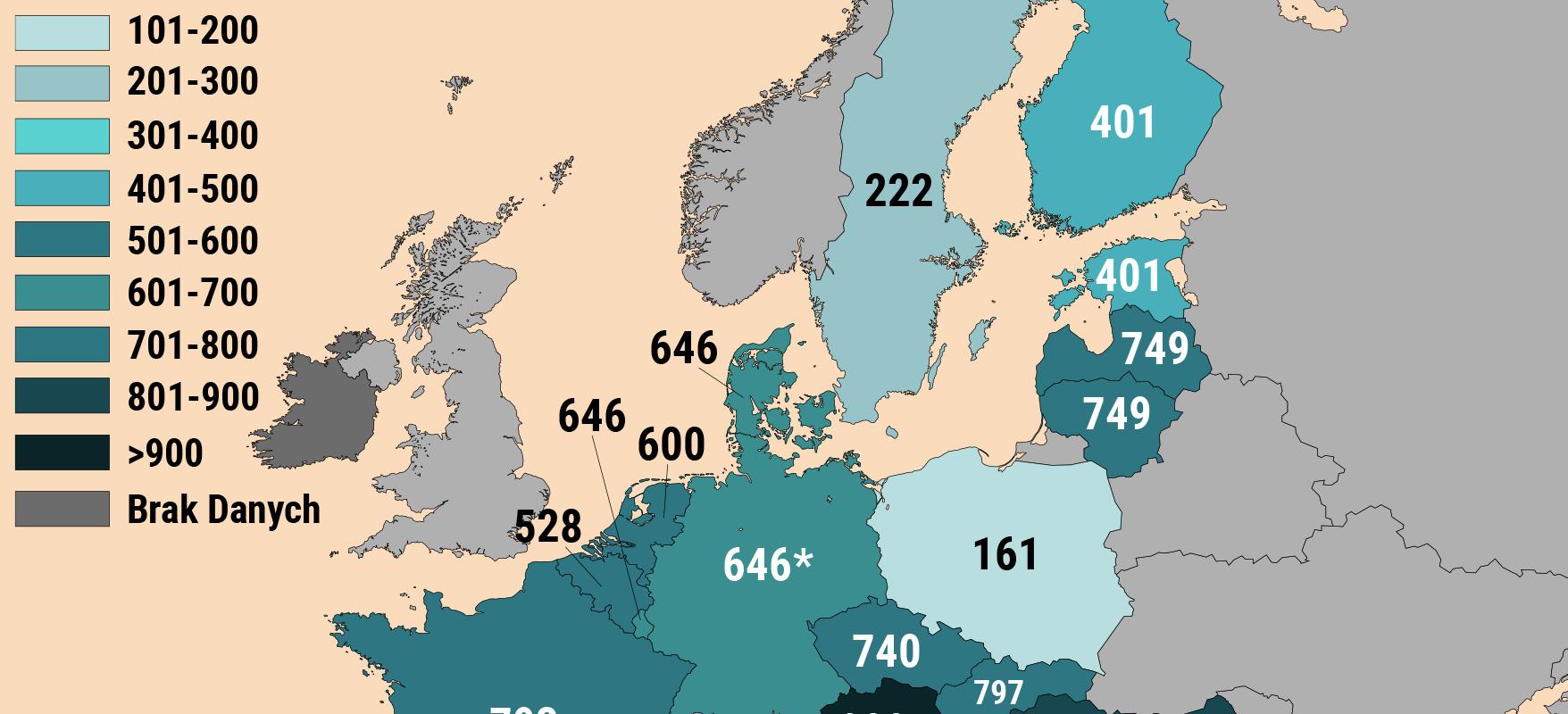 mapka ceny prądu