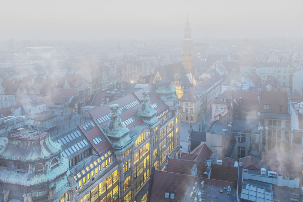 Smog we Wrocławiu, fot. Shutterstock.com