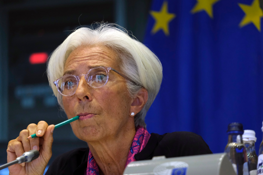 Szefowa EBC, Christine Lagarde, fot. Alexandros Michailidis / Shutterstock.com