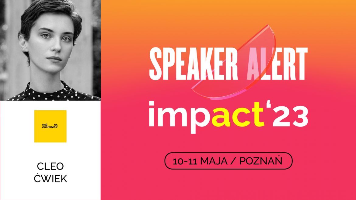 Cleo Ćwiek, Impact ’23 Cleo Ćwiek, Impact '23