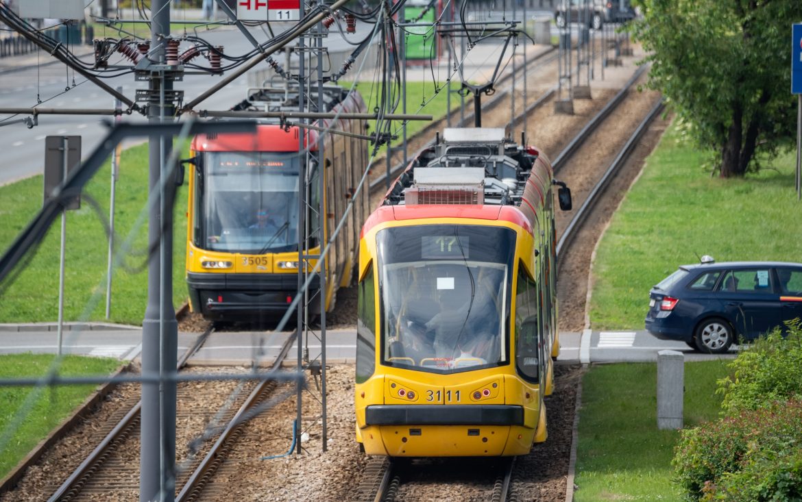 Tramwaje, Warszawa, Shutterstock