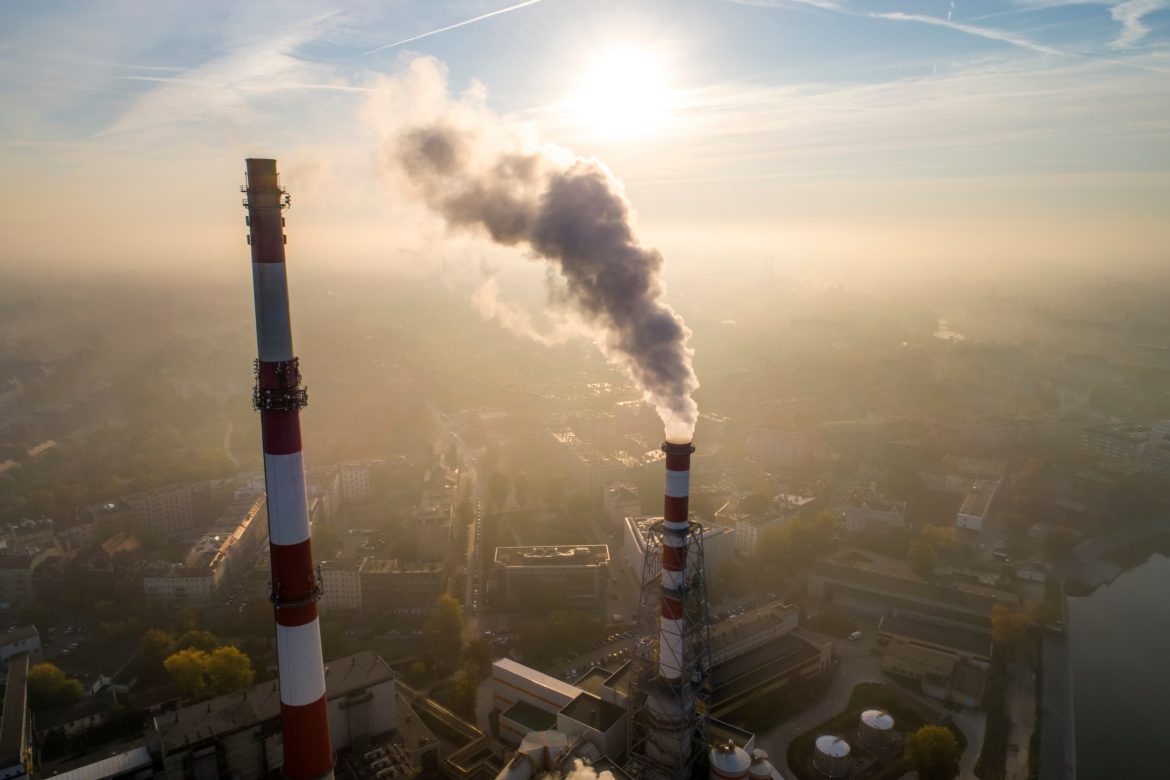 Smog, dym, kominy