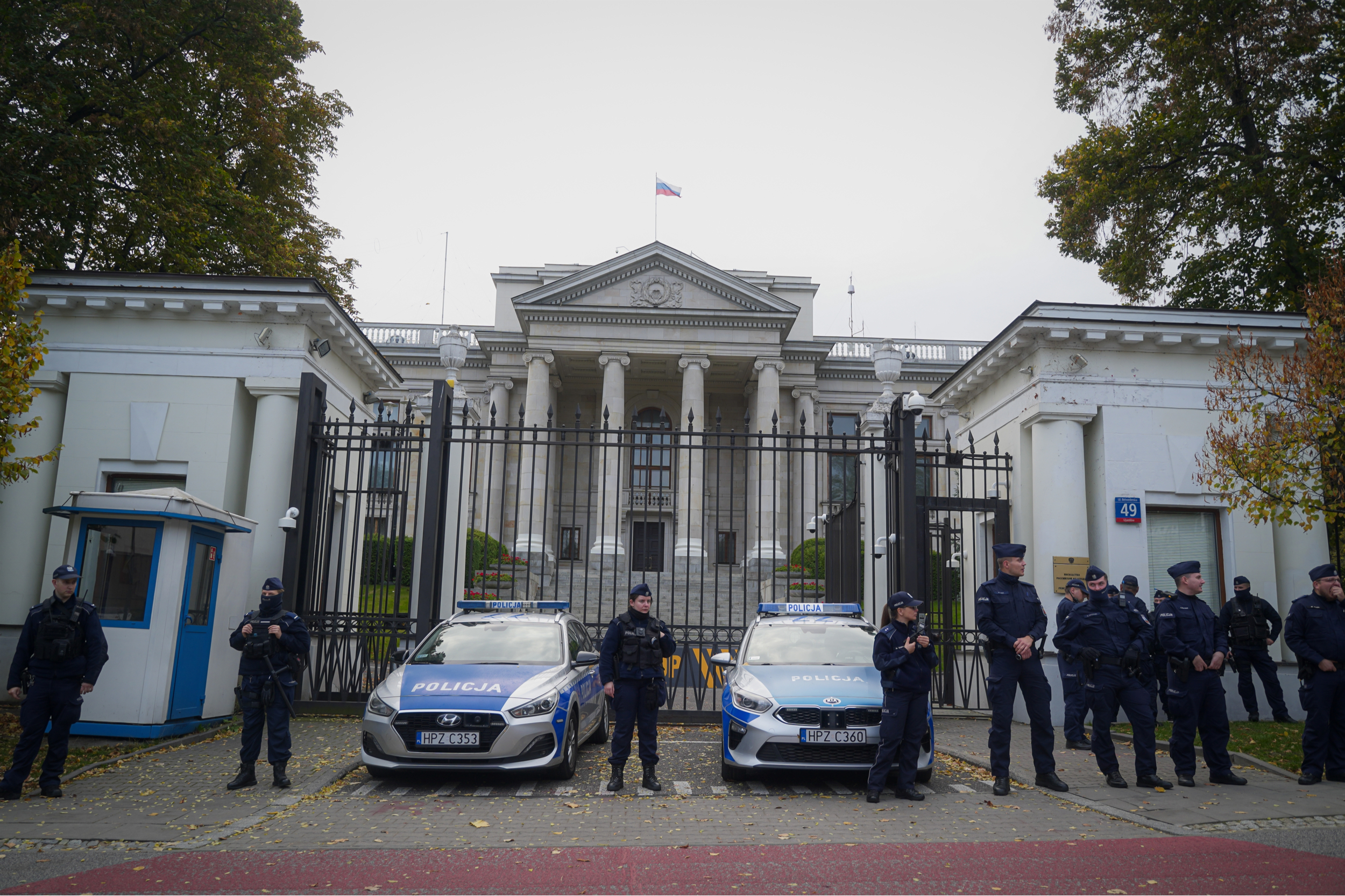 Ambasada Rosji w Polsce, fot. Shutterstock