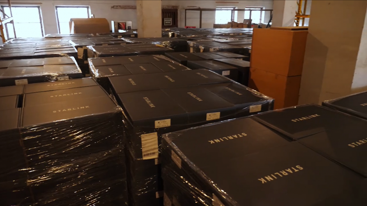 Dostawa Starlink z Polski na Ukrainę