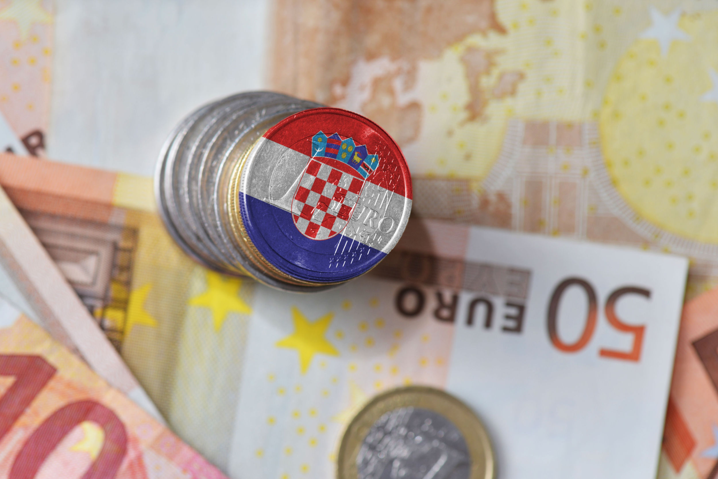 Chorwacja, euro, fot. Shutterstock.com