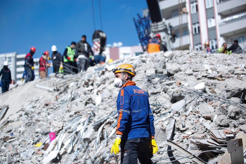 Trzęsienie ziemi w Turcji w lutym 2023 roku, Adana, Turcja fot. Shutterstock