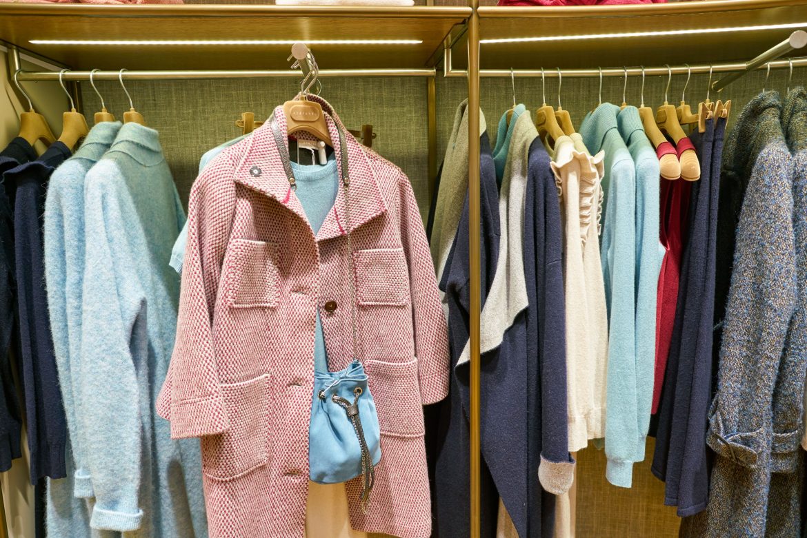 odzież, ubrania, handel