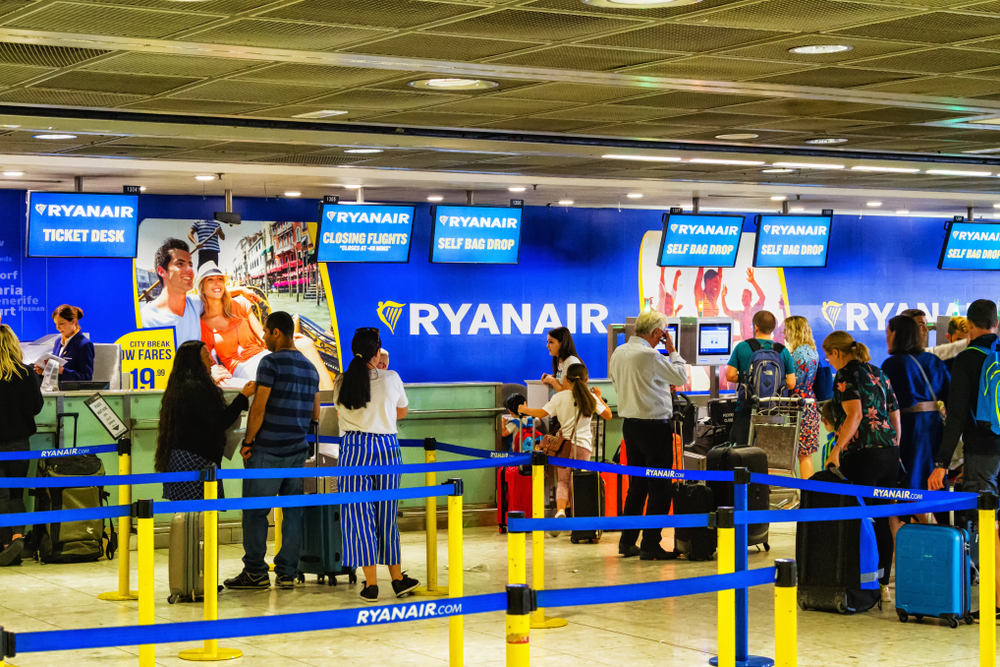 Ryanair, fot. Shutterstock