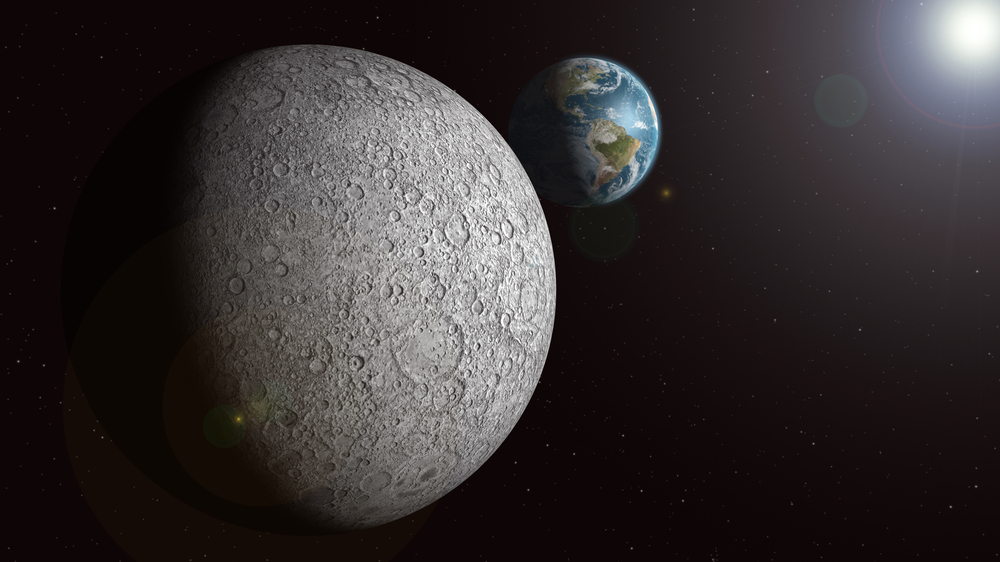 Misja na Południowy Biegun Księżyca, fot Shutterstock