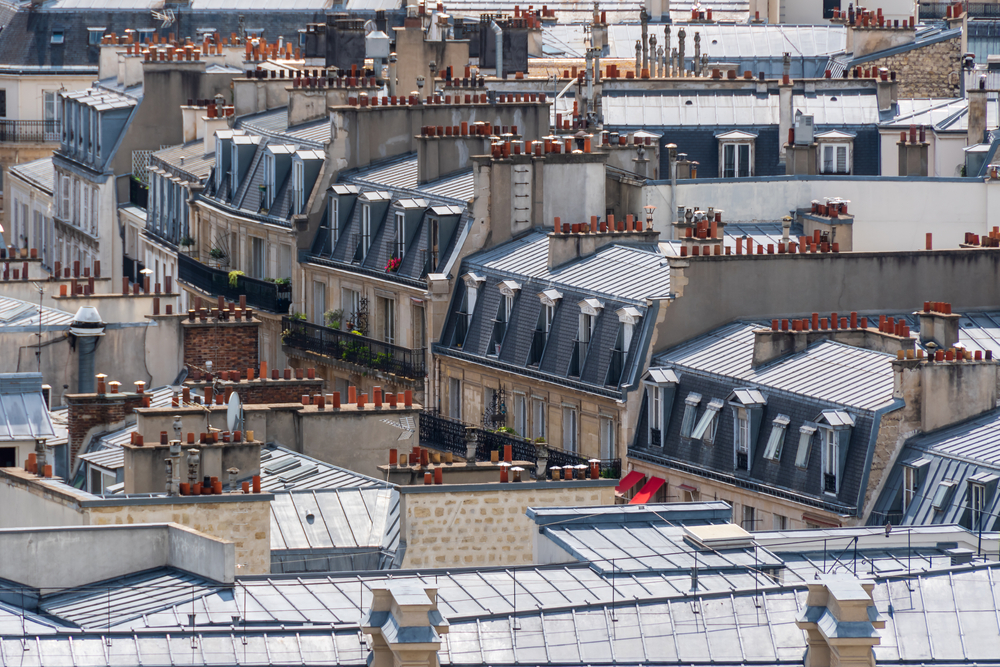 Paryż, budynki mieszkalne, kryzys mieszkaniowy, fot. Shutterstock