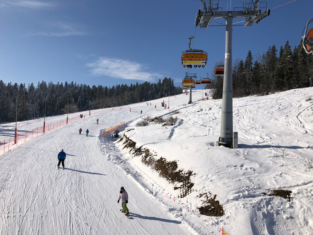 Białka Tatrzańska, sezon narciarski, fot. Shutterstock