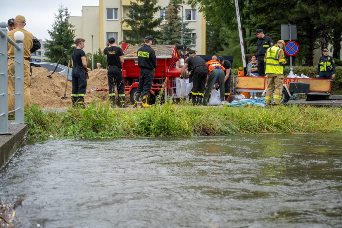 Po ulewach w Warszawie, fot. Rafał Motyl / Urząd m. st. Warszawy