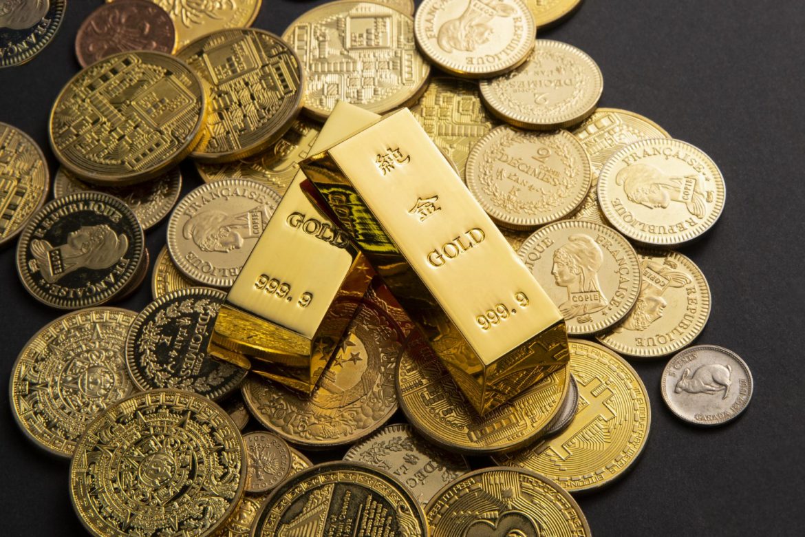 Złoto, monety, kruszce, NBP, fot. Freepik/wirestock Złoto, monety, kruszce, NBP, fot. Freepik/wirestock