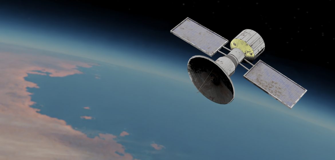 Asynchronics, cyfrowe bliźniaki, sektor kosmiczny, satelity, fot. Vecteezy/Naratrip Boonroung