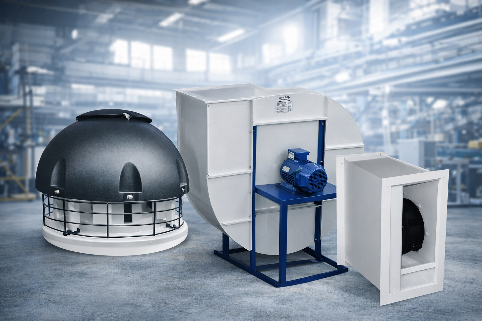 Jak dobrać wentylator przemysłowy, aby uniknąć przestojów i awarii?