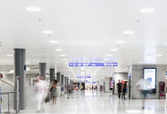 Dworzec kolejowy w Zurychu, hałas, zanieczyszczenie hałasem, smog akustycznyfot. ©Lautenschlager