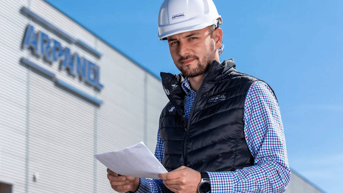 System płyt warstwowych ARPANEL dla inwestycji przemysłowych