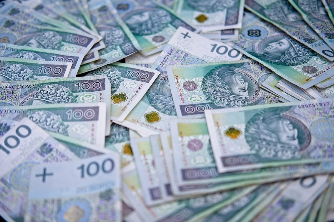 Pieniądze, PLN, banknoty, stopy procentowe, pranie pieniędzy, kredyty, fot. Pixabay/Michał Jarmoluk