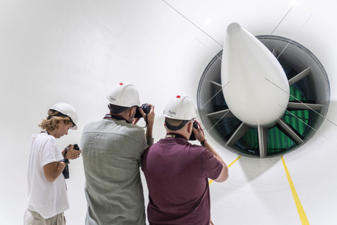 Tunel aerodynamiczny T-3, fot. Sieć Badawcza Łukasiewicz – Instytut Lotnictwa